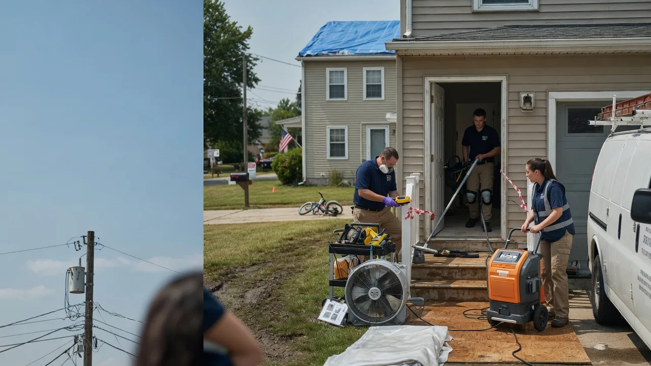 Water Damage Repair in Morris, IN near me